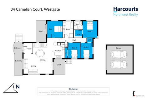 Photo of property in 34 Carnelian Court, Westgate, Auckland, 0614