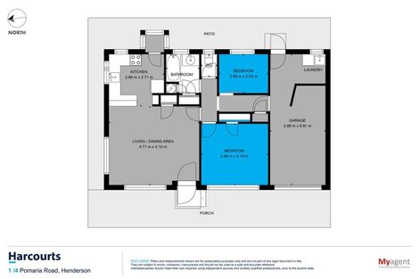 Photo of property in 1/4 Pomaria Road, Henderson, Auckland, 0610