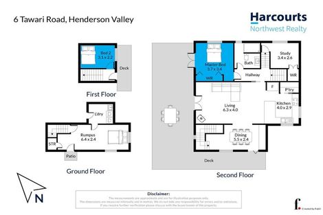Photo of property in 6 Tawari Road, Henderson Valley, Auckland, 0612