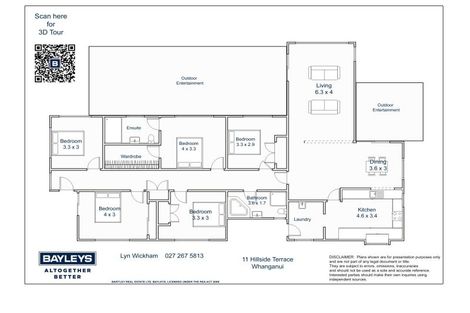 Photo of property in 11 Hillside Terrace, Saint Johns Hill, Whanganui, 4500