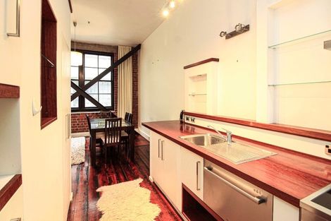 Photo of property in Hannahs Warehouse Apartments, 21/13 Leeds Street, Te Aro, Wellington, 6011