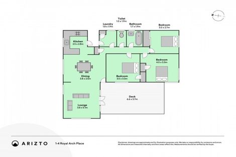 Photo of property in 1/4 Royal Arch Place, Rosehill, Papakura, 2113