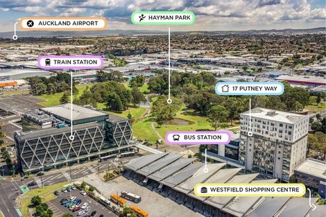 Photo of property in Twin Towers, 811/17 Putney Way, Manukau, Auckland, 2104