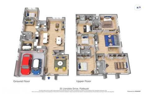 Photo of property in 21 Lisnoble Road, Flat Bush, Auckland, 2019