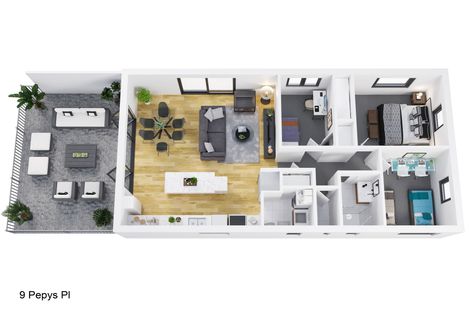 Photo of property in 9 Pepys Place, Leamington, Cambridge, 3432