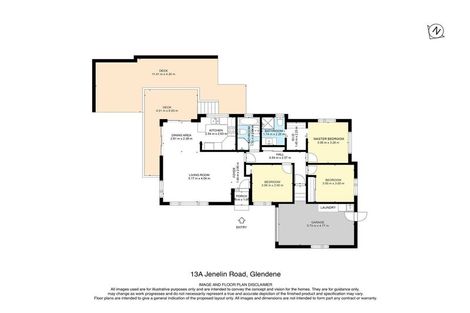 Photo of property in 13a Jenelin Road, Glendene, Auckland, 0602