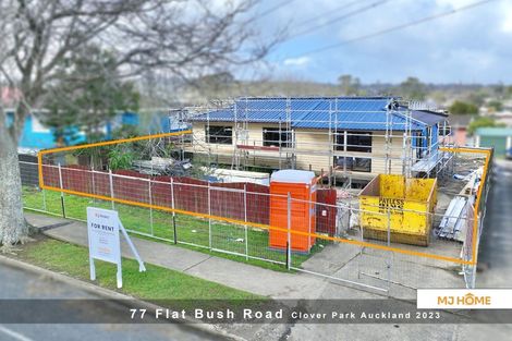 Photo of property in 77 Flat Bush Road, Clover Park, Auckland, 2023