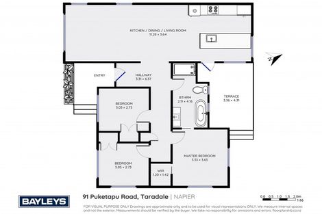 Photo of property in 91 Puketapu Road, Taradale, Napier, 4112