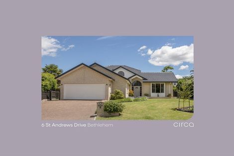 Photo of property in 6 Saint Andrews Drive, Bethlehem, Tauranga, 3110