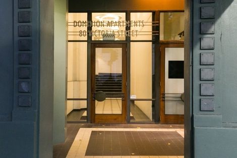 Photo of property in Dominion Apartments, 11/80 Victoria Street, Wellington Central, Wellington, 6011