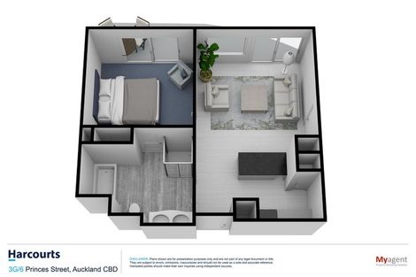 Photo of property in Hyatt Residences, 3/6g Princes Street, Auckland Central, Auckland, 1010