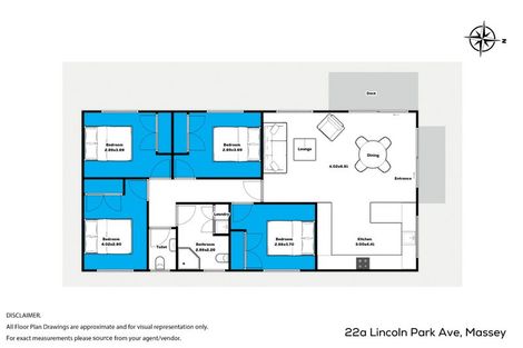 Photo of property in 22a Lincoln Park Avenue, Massey, Auckland, 0614