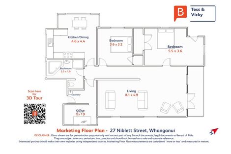 Photo of property in 27 Niblett Street, Whanganui, 4500