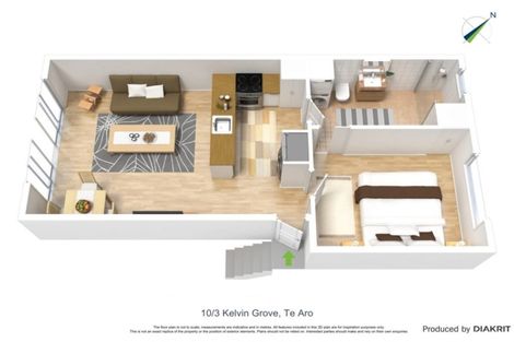 Photo of property in 10/3 Kelvin Grove, Te Aro, Wellington, 6011