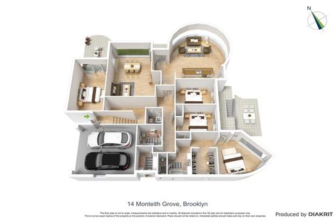 Photo of property in 14 Monteith Grove, Brooklyn, Wellington, 6021