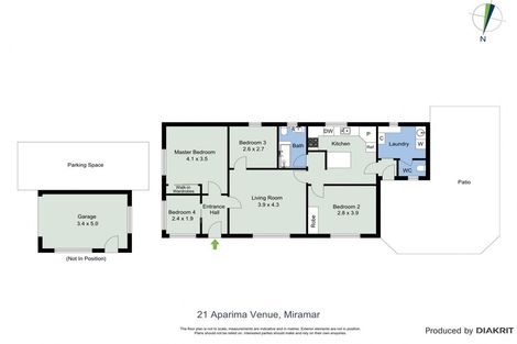 Photo of property in 21 Aparima Avenue, Miramar, Wellington, 6022