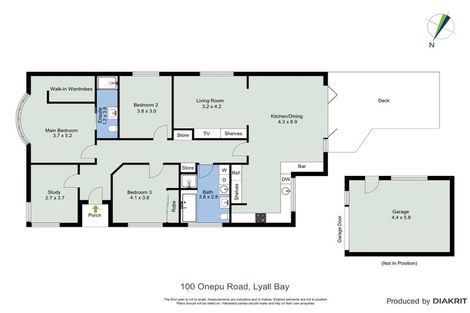 Photo of property in 100 Onepu Road, Lyall Bay, Wellington, 6022