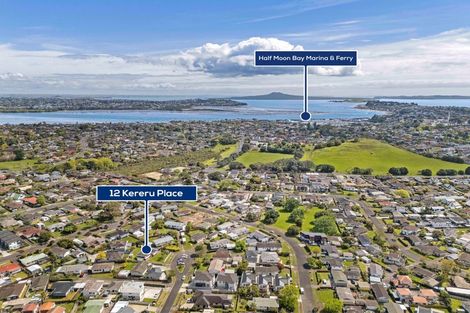 Photo of property in 12 Kereru Place, Half Moon Bay, Auckland, 2012