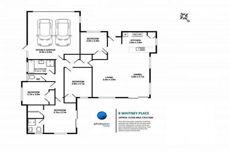 Photo of property in 8 Whitney Place, Rototuna North, Hamilton, 3210