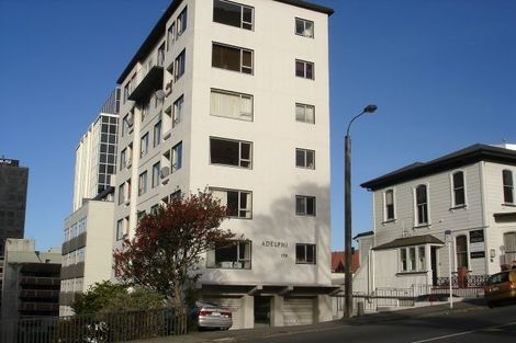Photo of property in Adelphi Apartments, 183 The Terrace, Wellington Central, Wellington, 6011