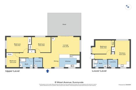 Photo of property in 6 Waari Avenue, Sunnyvale, Auckland, 0612