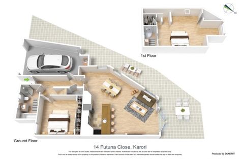 Photo of property in 14 Futuna Close, Karori, Wellington, 6012