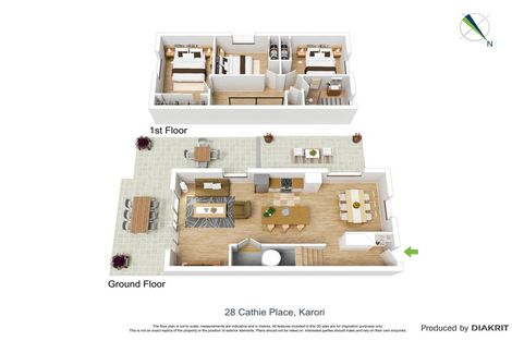 Photo of property in 28 Cathie Place, Karori, Wellington, 6012