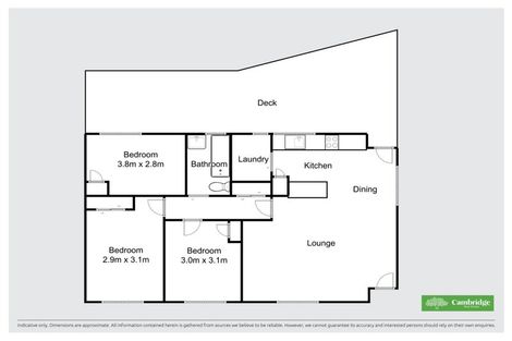 Photo of property in 1a Creswell Place, Leamington, Cambridge, 3432