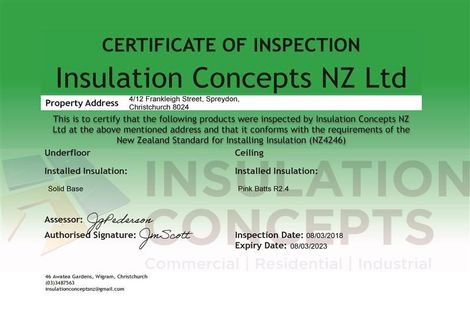 Photo of property in 4/12 Frankleigh Street, Somerfield, Christchurch, 8024