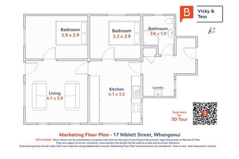 Photo of property in 17 Niblett Street, Whanganui, 4500