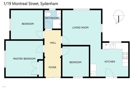 Photo of property in 1/19 Montreal Street, Sydenham, Christchurch, 8023