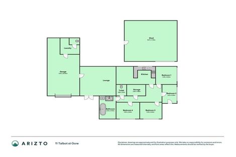 Photo of property in 11 Talbot Street, East Gore, Gore, 9710