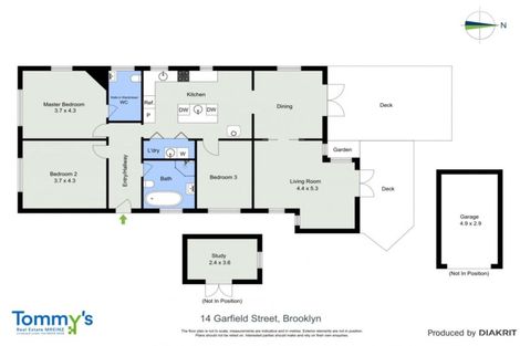 Photo of property in 14 Garfield Street, Brooklyn, Wellington, 6021