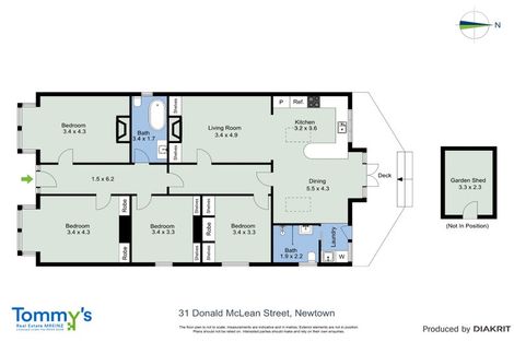 Photo of property in 31 Donald Mclean Street, Newtown, Wellington, 6021