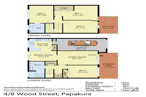 Photo of property in 4/8 Wood Street, Papakura, 2110