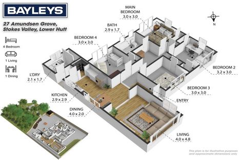 Photo of property in 27 Amundsen Grove, Stokes Valley, Lower Hutt, 5019