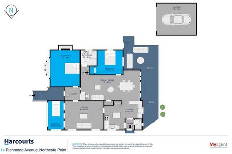 Photo of property in 14 Richmond Avenue, Northcote Point, Auckland, 0627