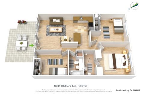 Photo of property in 16/45 Childers Terrace, Kilbirnie, Wellington, 6022