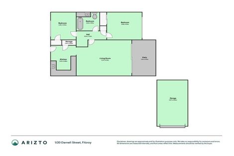 Photo of property in 2/20 Darnell Street, Fitzroy, New Plymouth, 4312