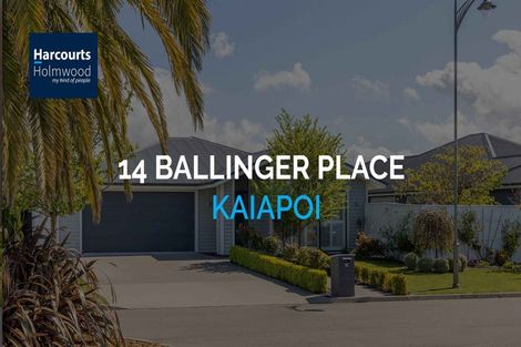 Photo of property in 14 Ballinger Place, Kaiapoi, 7630