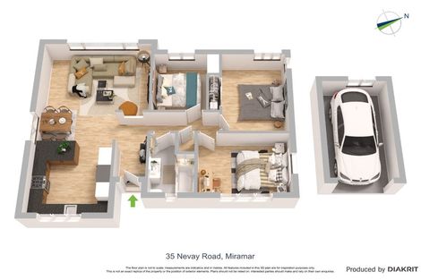 Photo of property in 35 Nevay Road, Miramar, Wellington, 6022