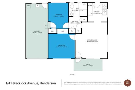 Photo of property in 1/41 Blacklock Avenue, Henderson, Auckland, 0612