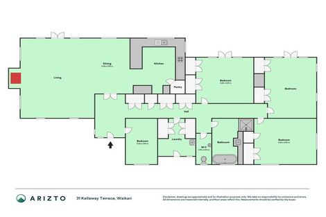 Photo of property in 31 Kellaway Terrace, Waikari, 7420