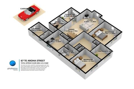 Photo of property in 67 Te Aroha Street, Hamilton East, Hamilton, 3216