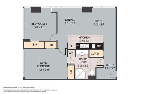 Photo of property in St Peters Apartments, 7d/192 Willis Street, Te Aro, Wellington, 6011