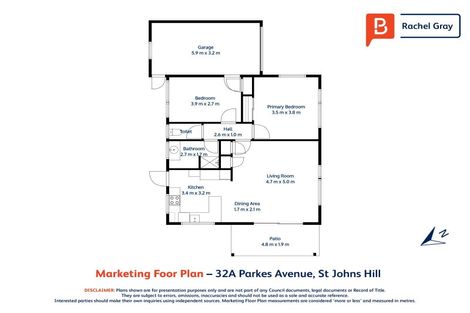 Photo of property in 32a Parkes Avenue, Saint Johns Hill, Whanganui, 4501