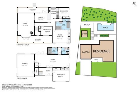 Photo of property in 20 Longbill Place, Glendene, Auckland, 0602