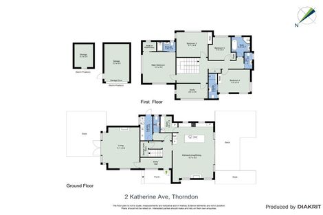 Photo of property in 2 Katherine Avenue, Thorndon, Wellington, 6011