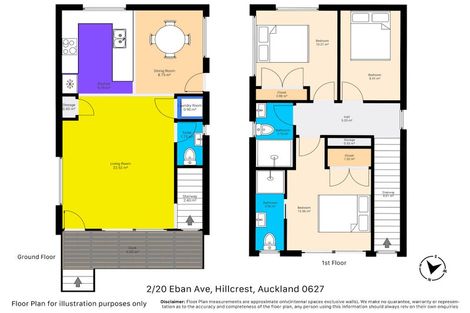 Photo of property in 2/20 Eban Avenue, Hillcrest, Auckland, 0627