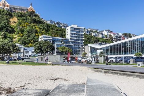 Photo of property in Dorchester Apartments, 144 Oriental Parade, Oriental Bay, Wellington, 6011